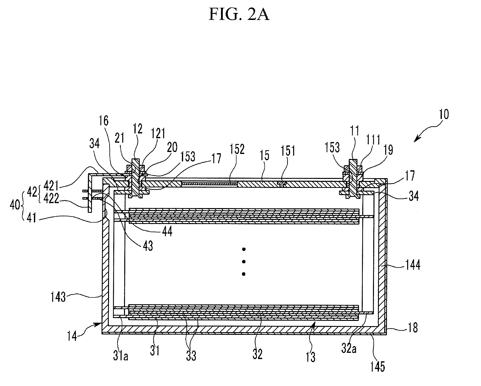 Rechargeable battery and module thereof