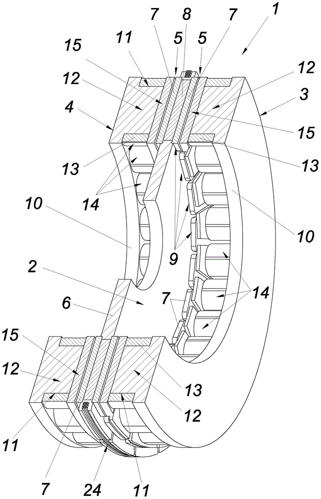 Disc rotor motor