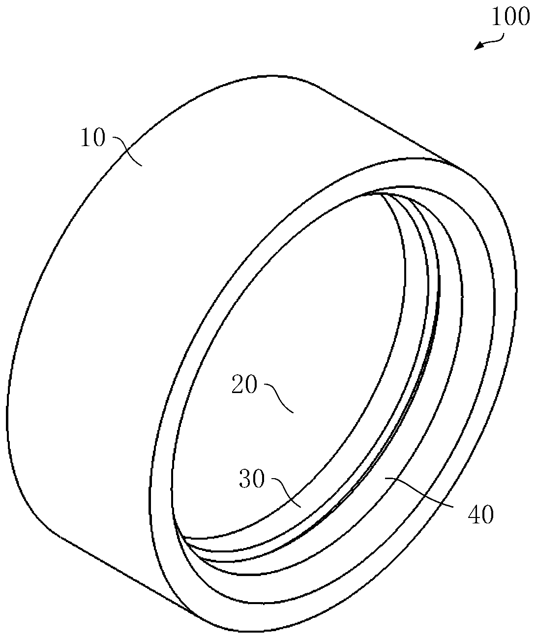 Lens barrel for mounting lens piece and lens piece looseness prevention camera