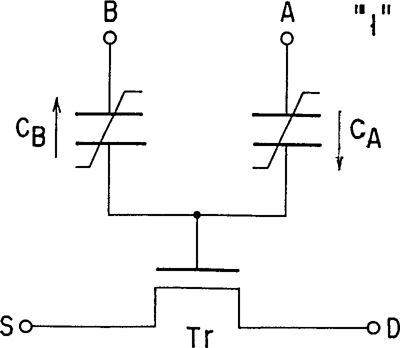 Storage structure in ferroelectric nonvolatile memory and its read method