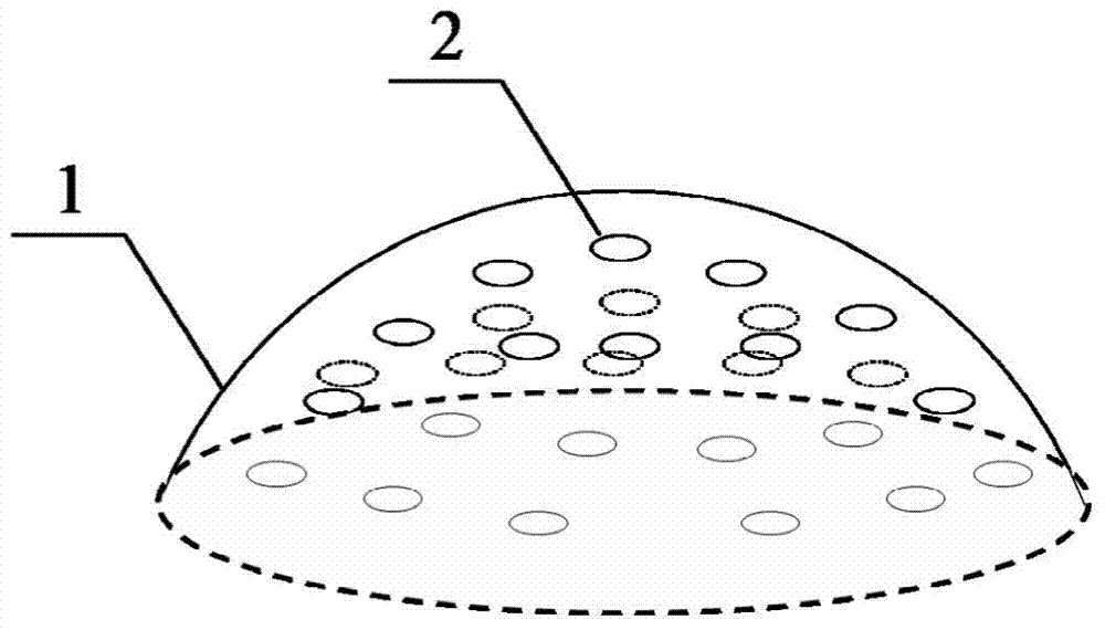 A kind of injectable implant and preparation method thereof