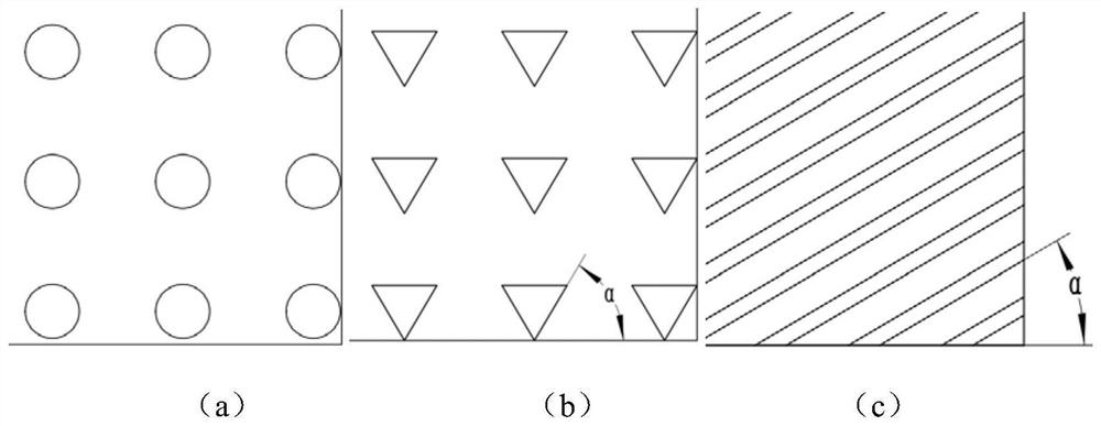 Gear micro-texture flow control cold extrusion forming die and preparation method thereof