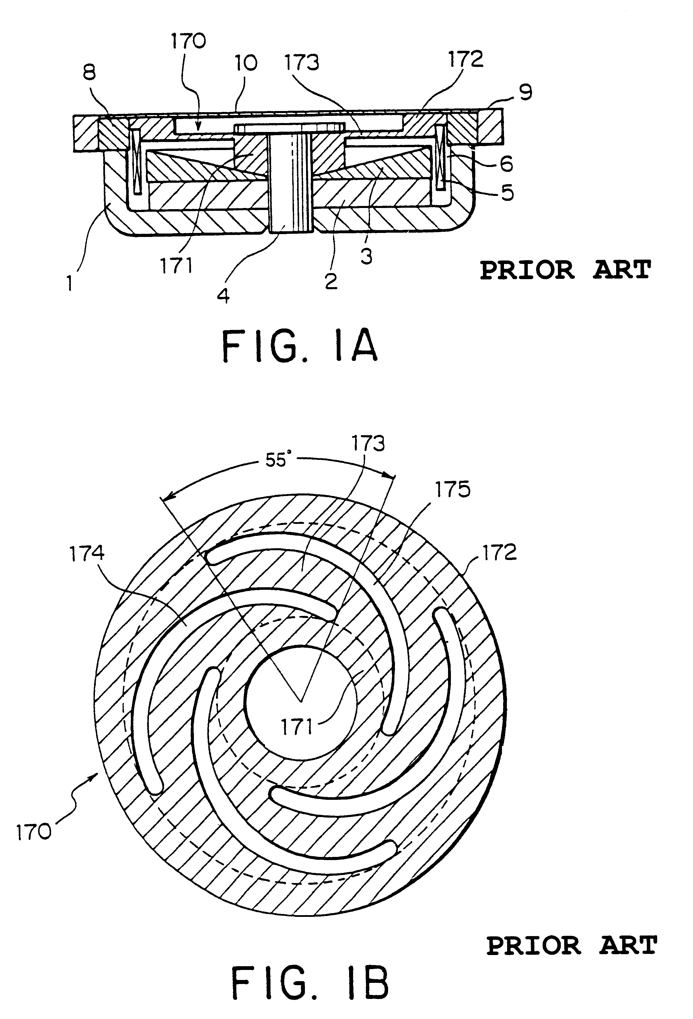 Vibration actuator having magnetic circuit elastically supported by a spiral damper with increased compliance