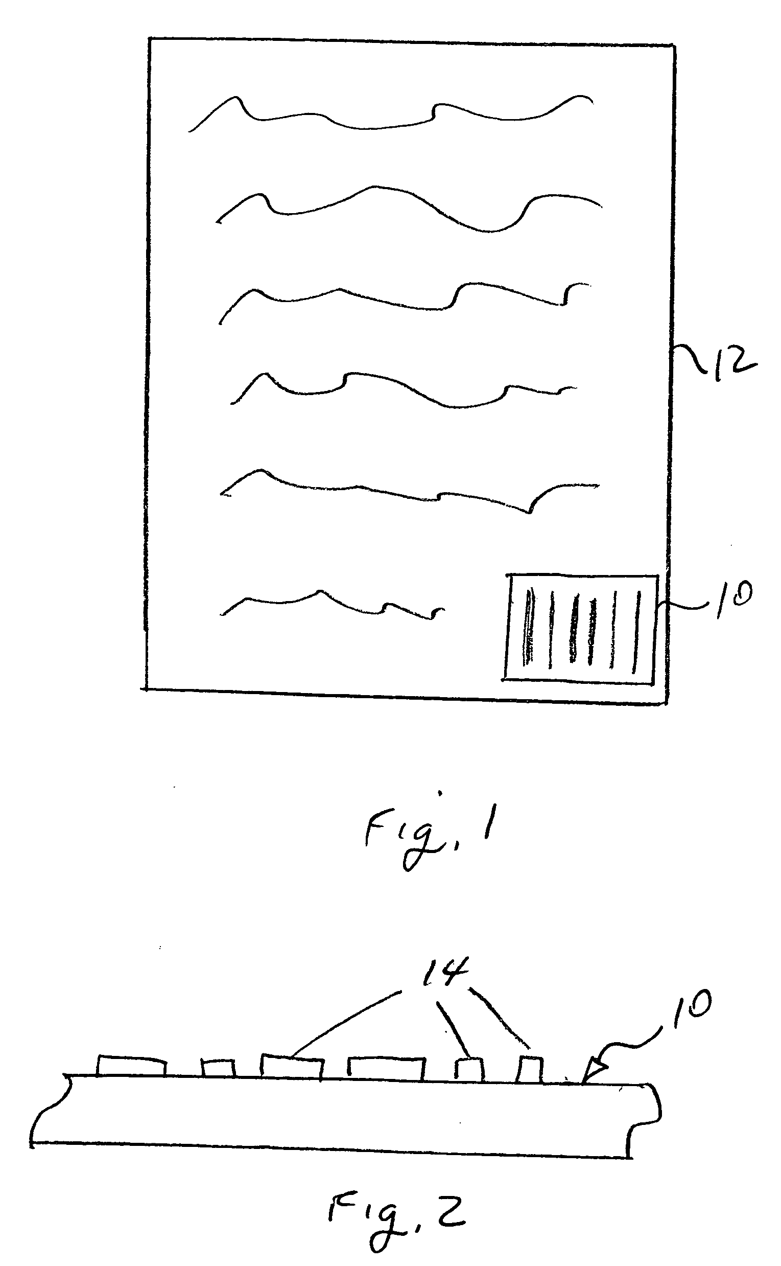 Authentication method and apparatus for use with compressed fluid printed swatches