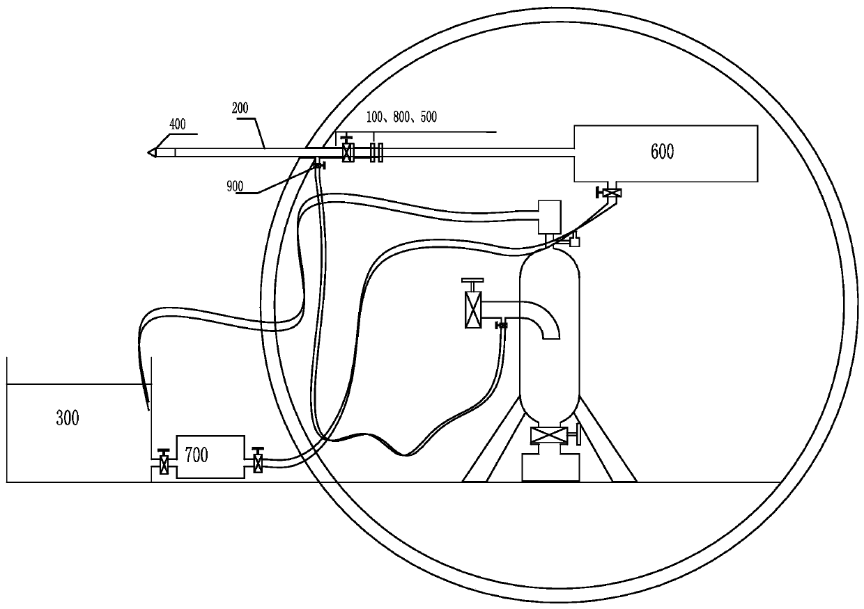 Semi-closed mud pressure-holding cycle technology for drilling in confined water strata