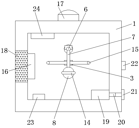 Signal reminding device for people with weak hearing