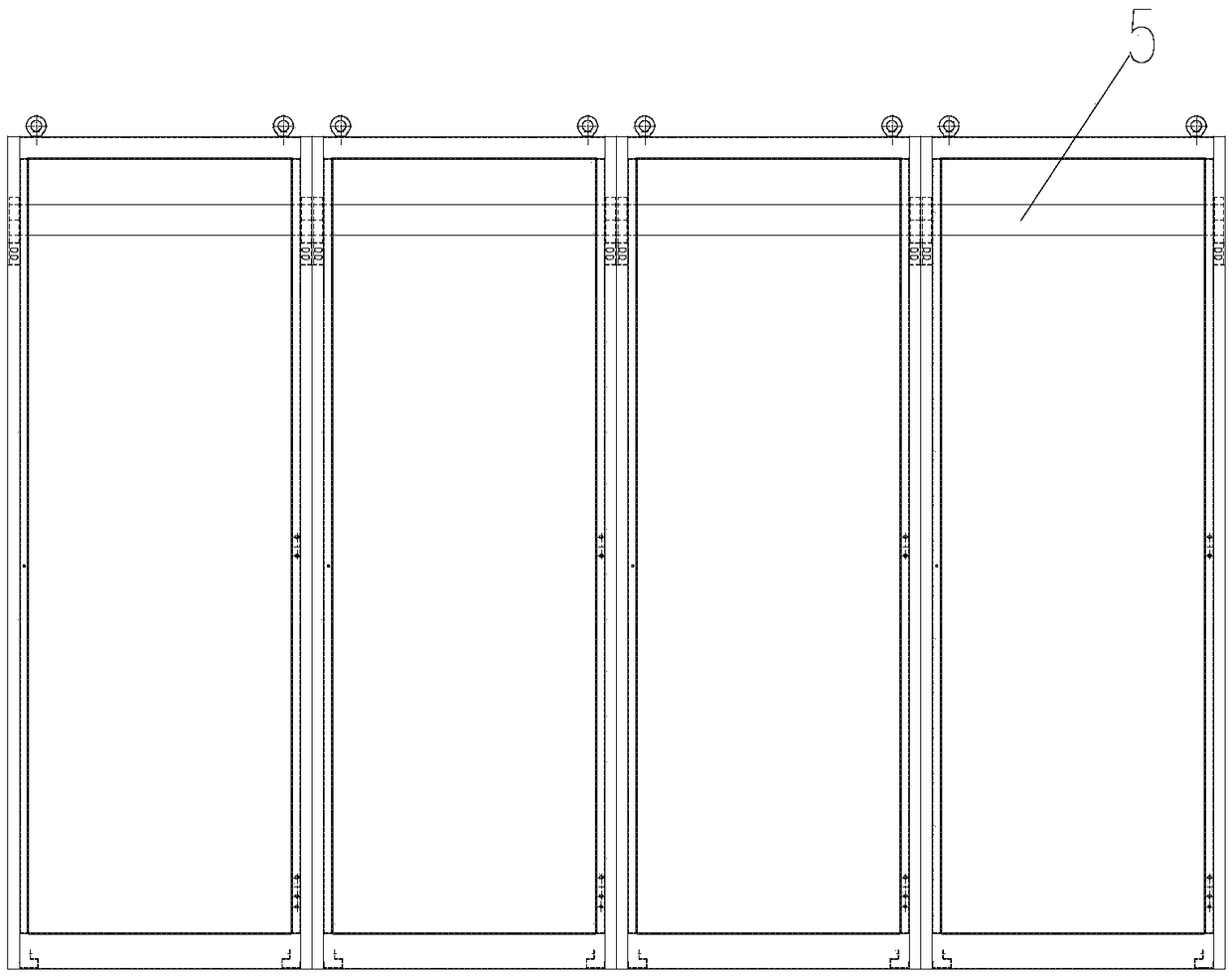 Bus device and electrical control cabinet system