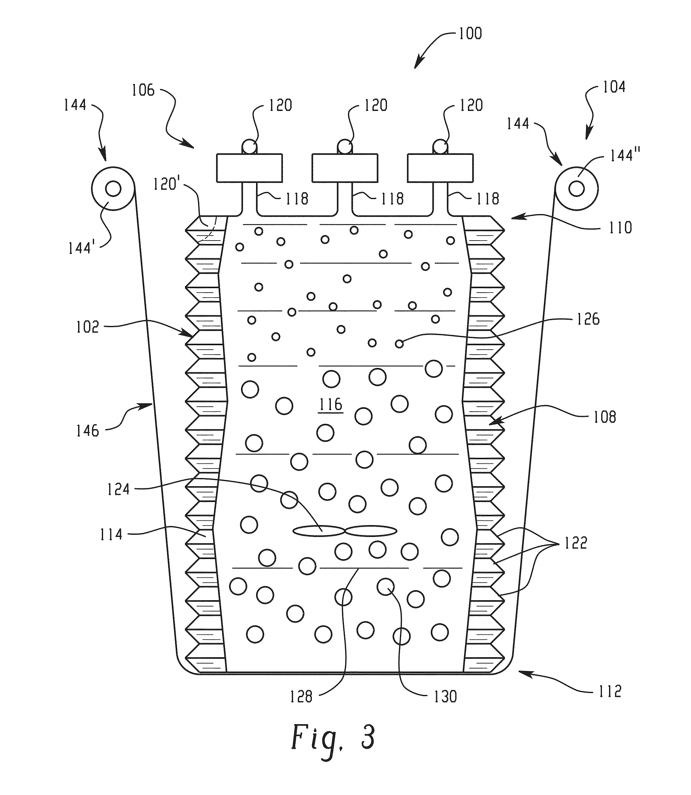 Disposable bioreactor with filtration system