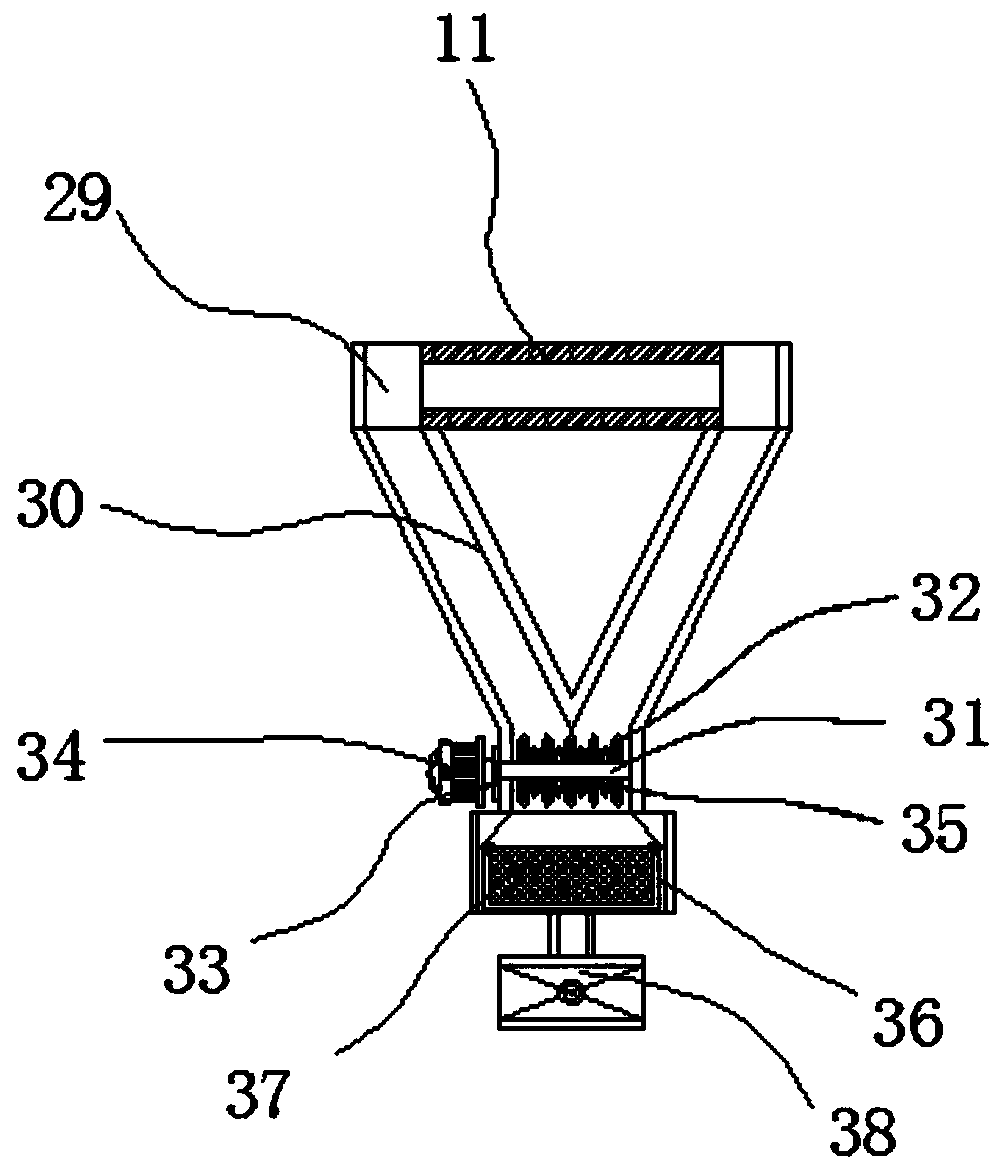 Anti-wrinkle high-speed numerically-controlled knitting device facilitating scrap removal