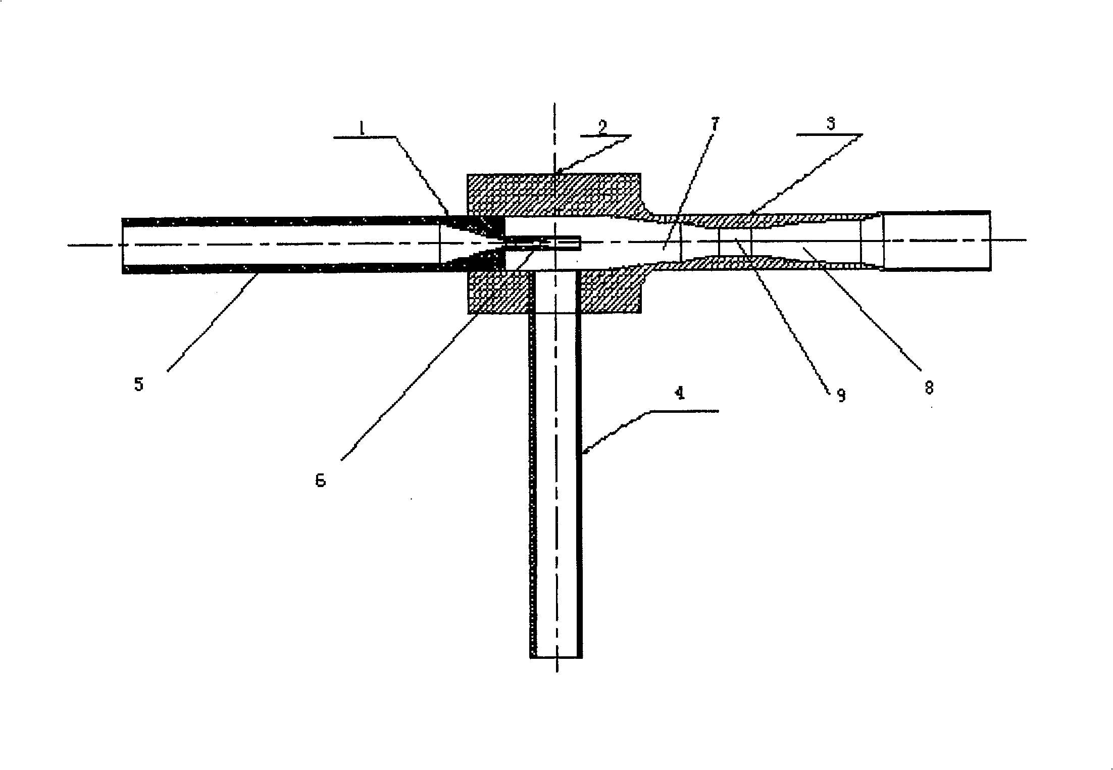 Compressing and injecting mixed cycle refrigerating method and device for electric refrigerator