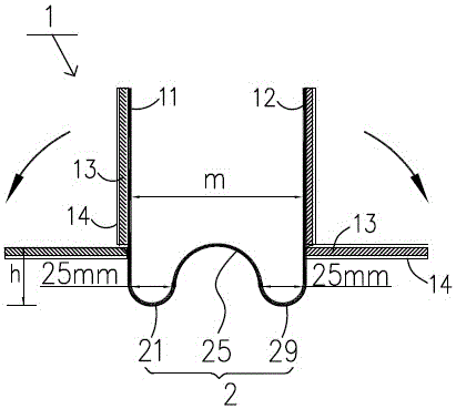 Waterproof connection belt and its manufacturing method, building and construction method