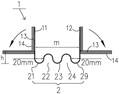 Waterproof connection belt and its manufacturing method, building and construction method