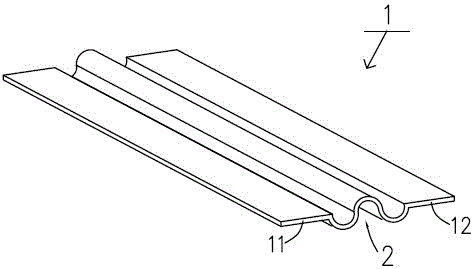 Waterproof connection belt and its manufacturing method, building and construction method