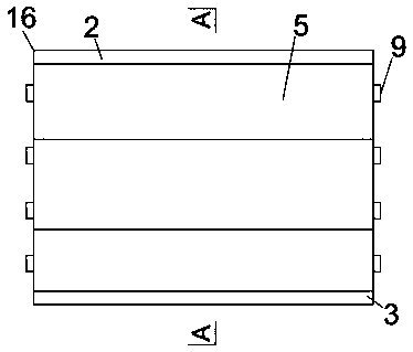 Assembly type light energy dissipation fence