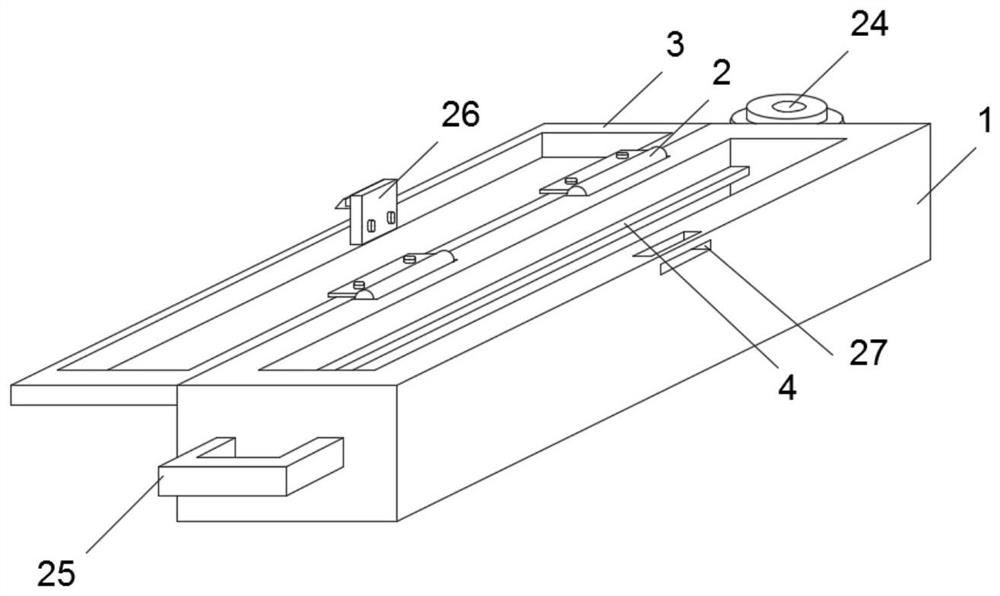 Constructional engineering perpendicularity detection device convenient to move based on constructional engineering