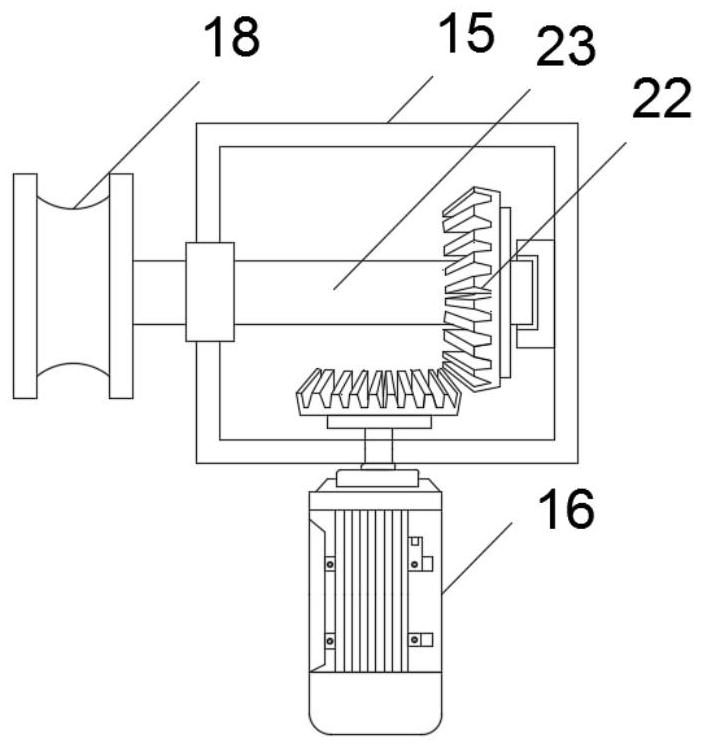 Constructional engineering perpendicularity detection device convenient to move based on constructional engineering