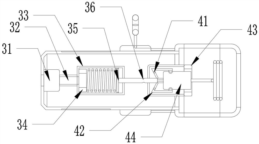 Stumbling rope launcher device