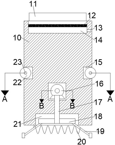 Device for automatically cleaning blocked pipeline at constant power