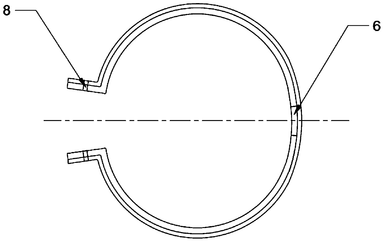 A construction method of reinforced carbon fiber cloth composite layer and a pipeline crack stopper using the method