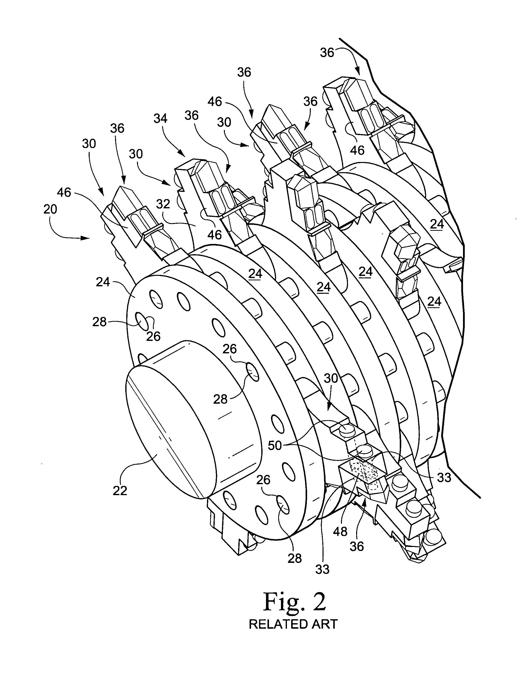 Mulcher apparatus and cutter element and/or tooth assembly therefor