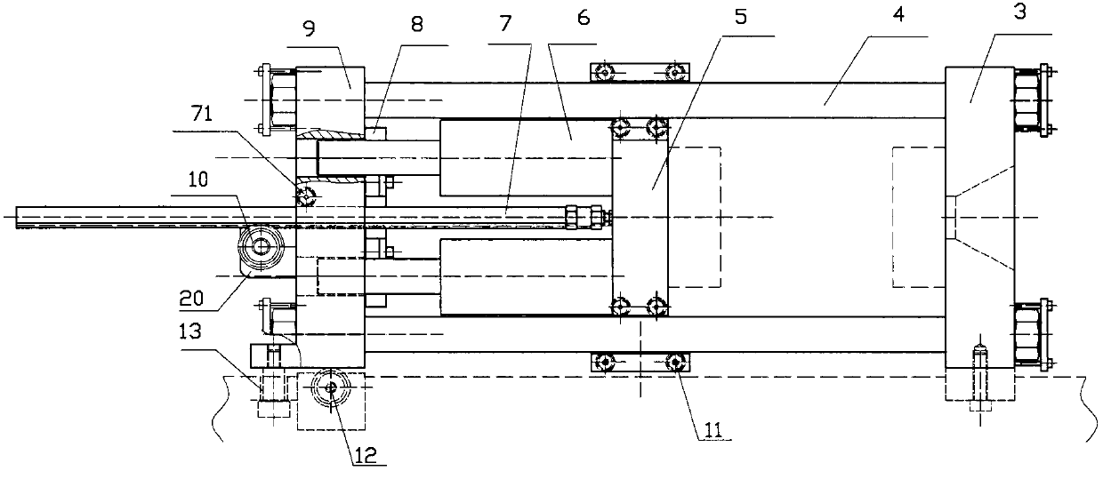Clamping mechanism for precision injection molding machine