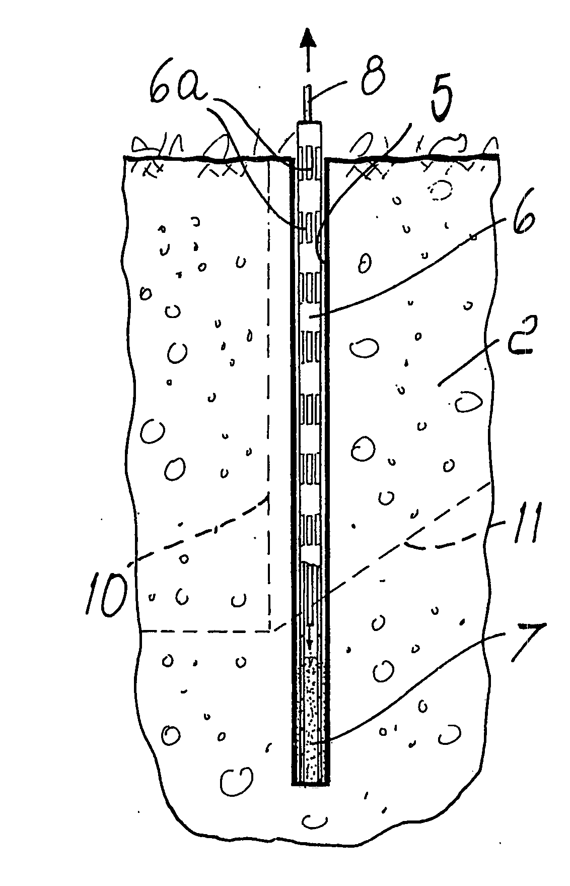 Method for increasing the strength of a volume of soil, particularly for containing and supporting excavation faces