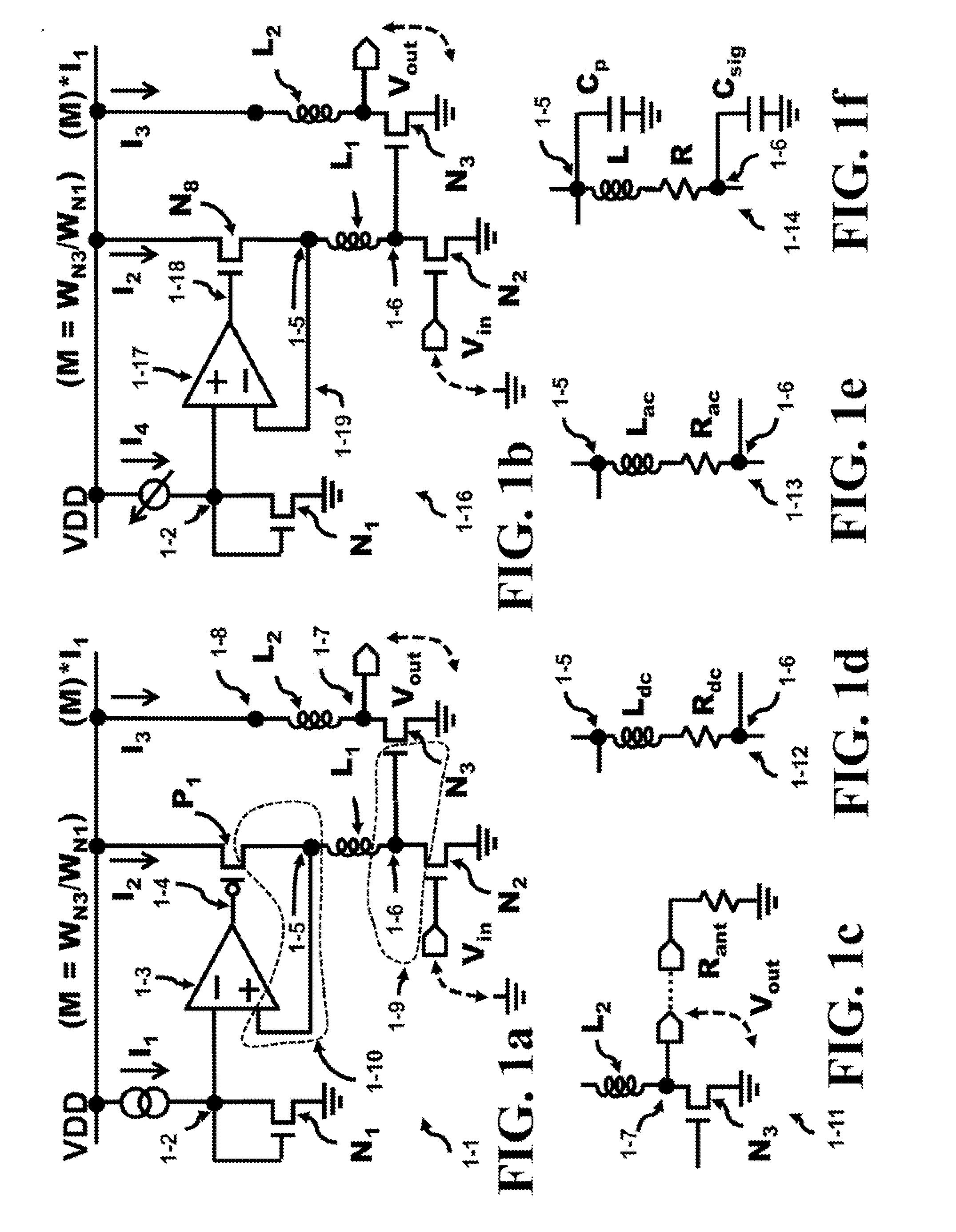 Direct Coupled Biasing Circuit for High Frequency Applications