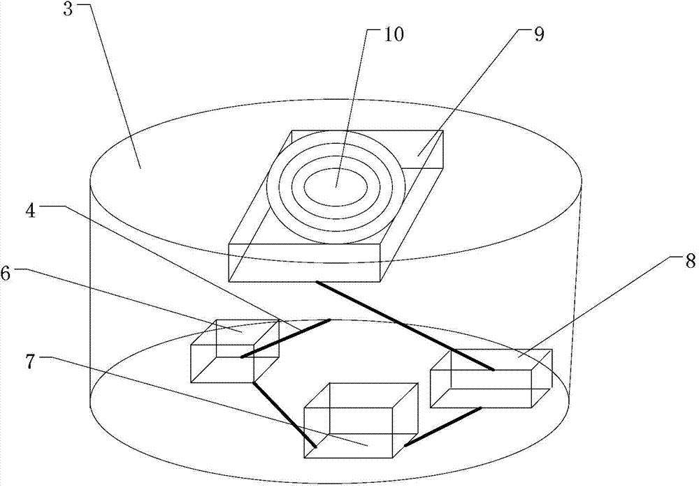 Wireless charging platform based on natural energy electric power storage