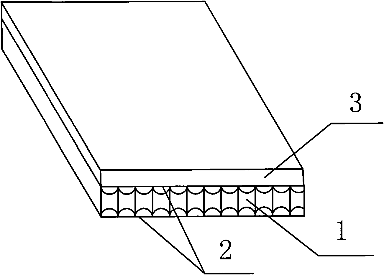 Installation method for wall constructed by honeycomb veneer