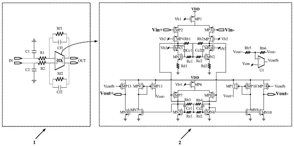 Transimpedance amplifier applied to current mode passive mixer