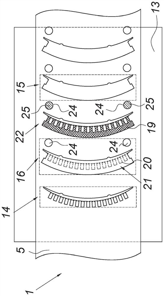 Method for stamping and stacking sheet metal parts into stack