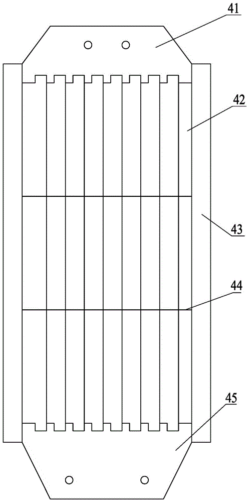 Multi-pole distribution combination type current inversion efficient electric precipitator