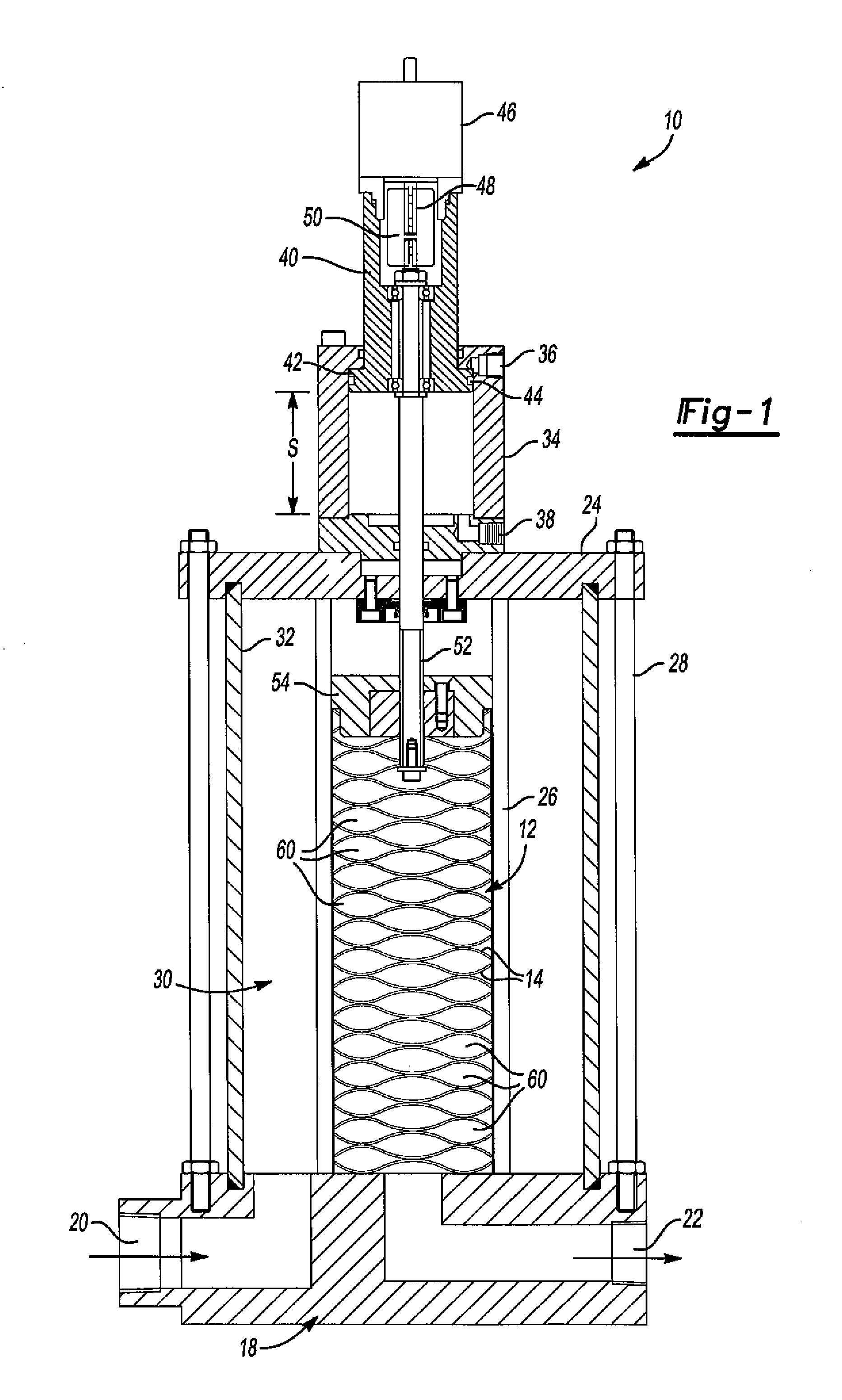 Fluid filter separator and method