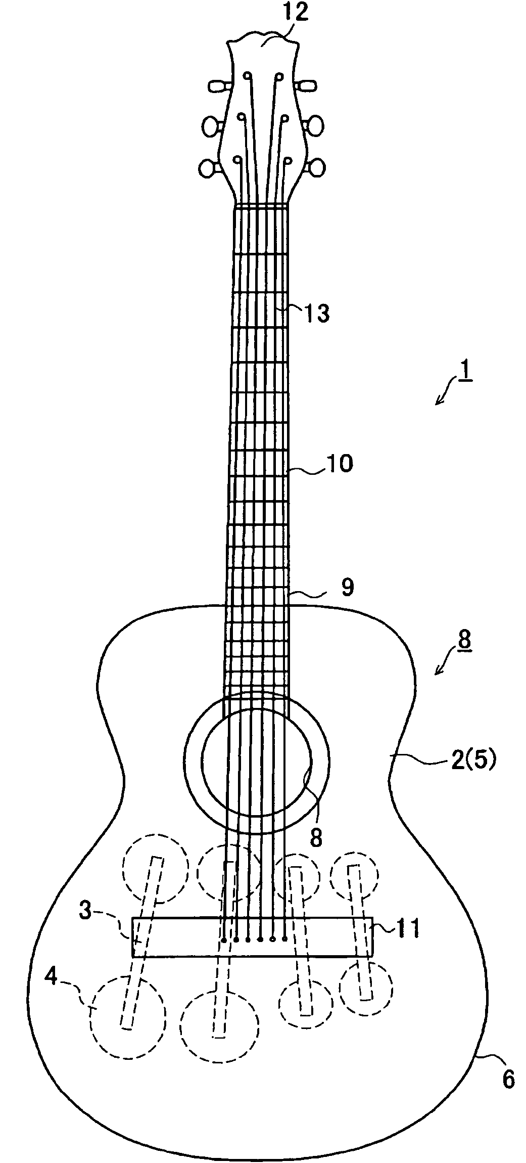 Stringed musical instrument