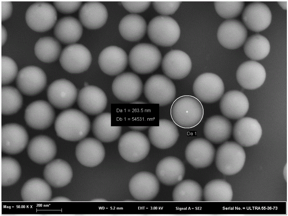 Preparation method of reproducible SiO2/PAM core-shell composite nano antibacterial particles
