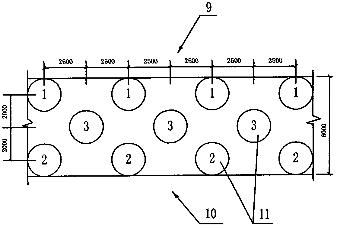 Construction method for foundation pit supporting by dynamic compaction replacement of muddy soil