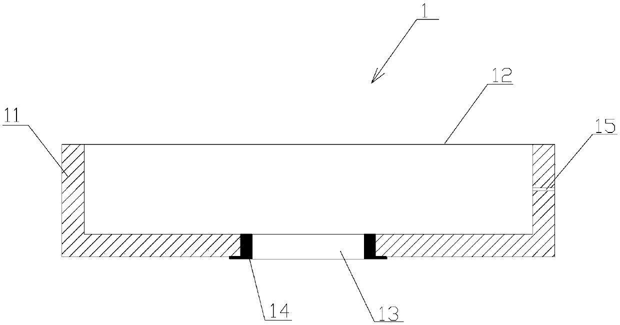 Electrostatic point printing device based on piezoelectric vibration