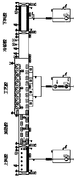 Method for separating deposition film layer from accessory in vacuum coating cavity