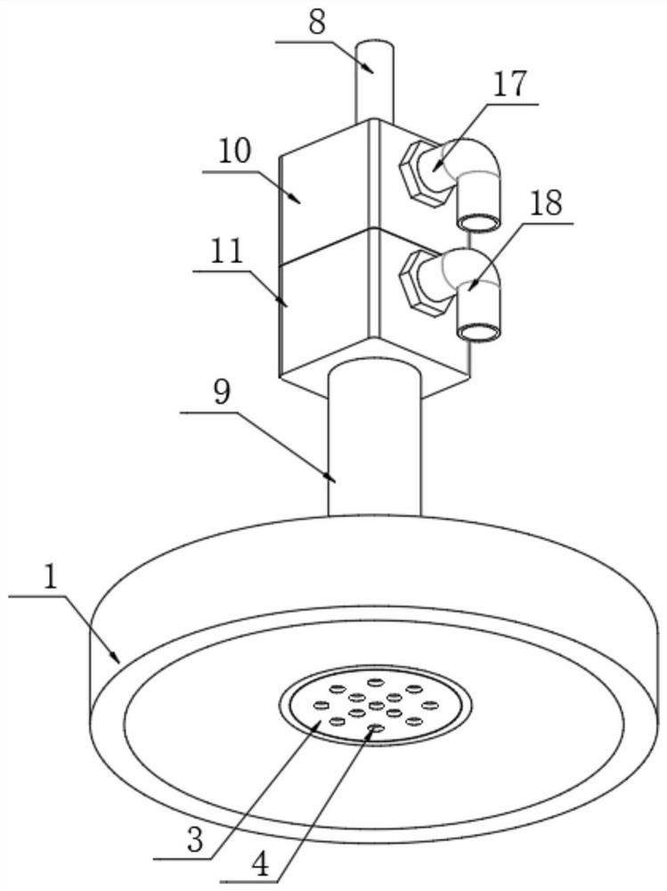 Antenna device of MPCVD equipment