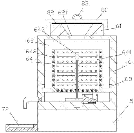 Extraction device for traditional Chinese medicine liquid