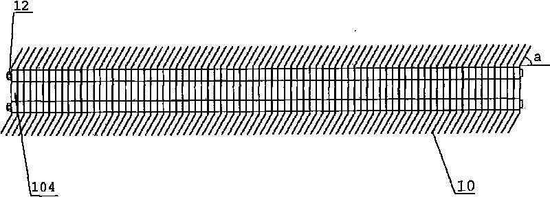 Vacuum separation tank