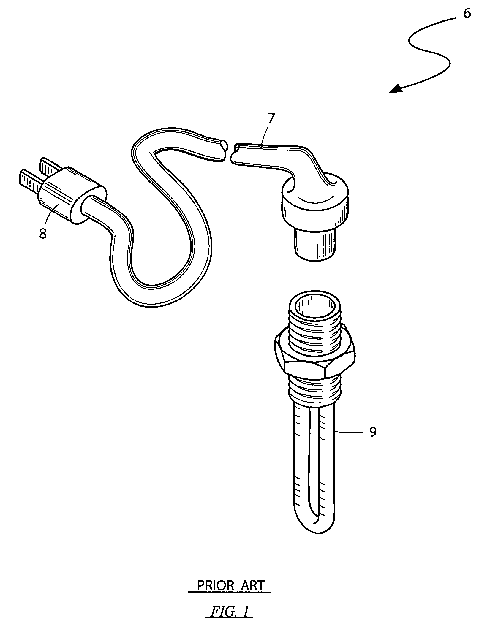 Heating element for fuel tank