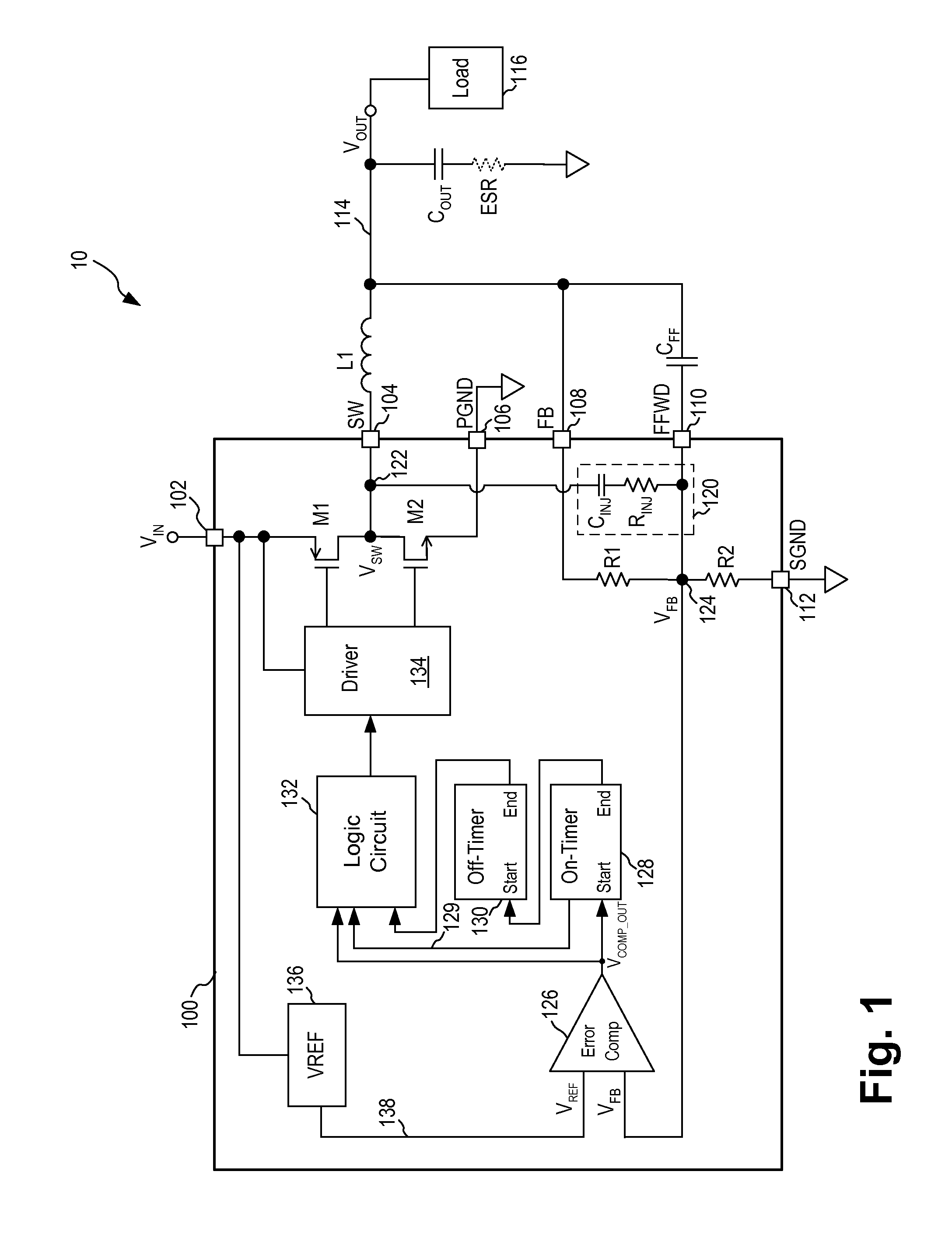 Constant On-Time Regulator With Internal Ripple Generation and Improved Output Voltage Accuracy