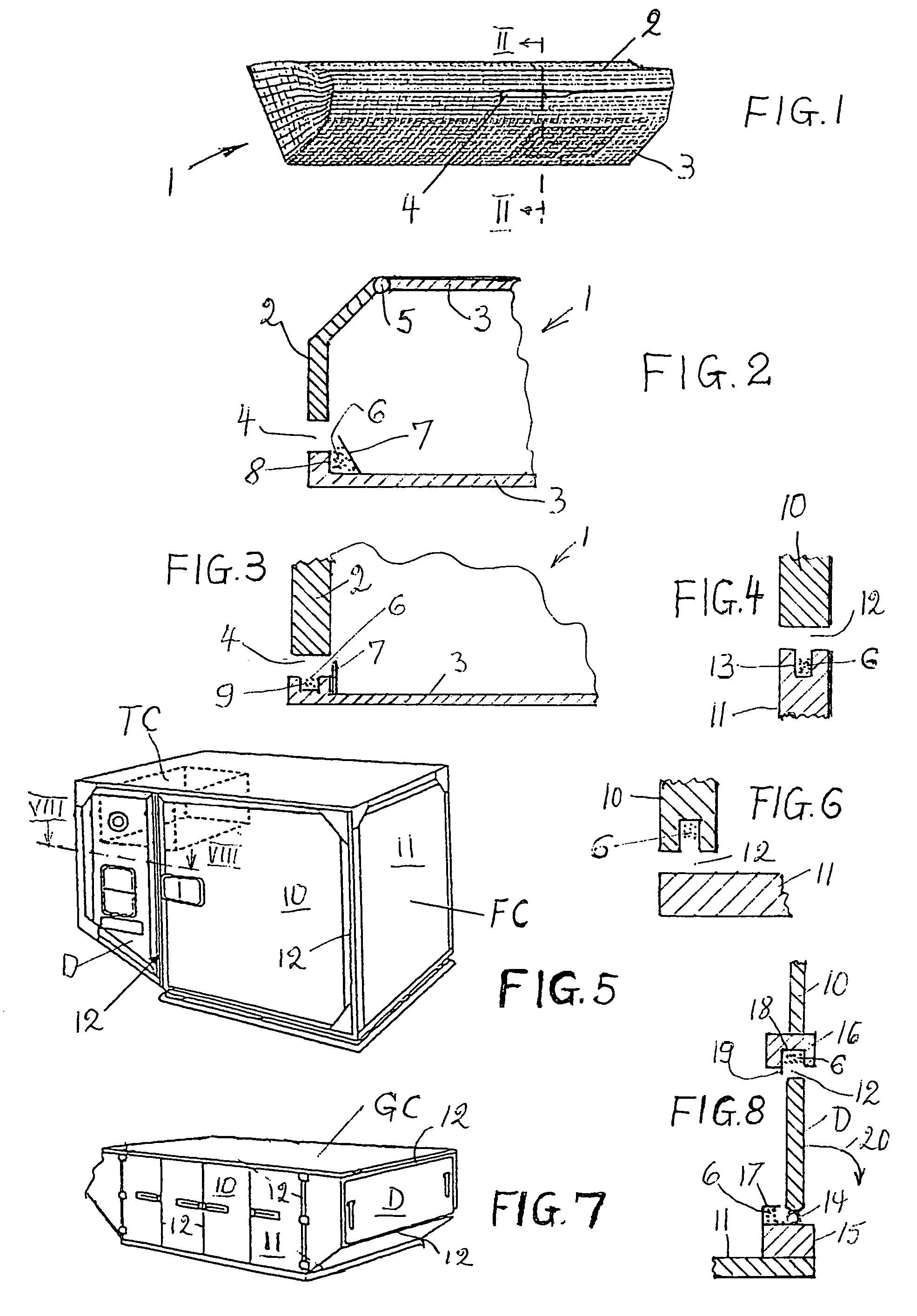 Method and apparatus for detecting smoke and smothering a fire