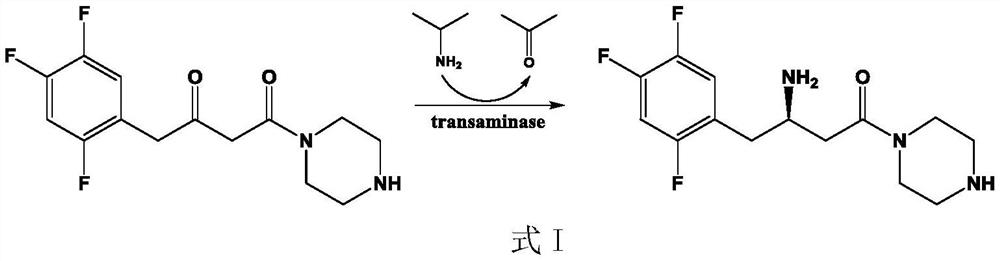 A kind of (r)-omega-transaminase mutant and its application