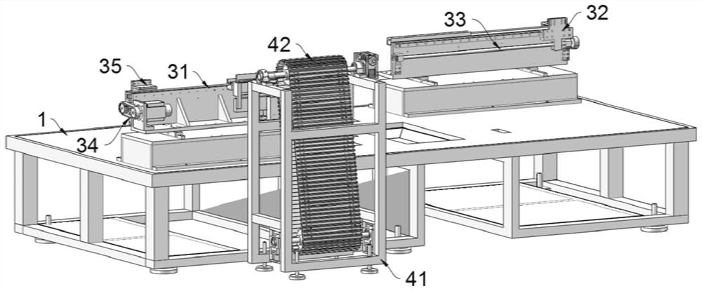 Intelligent servo feeding and positioning mechanism for piston rod machining