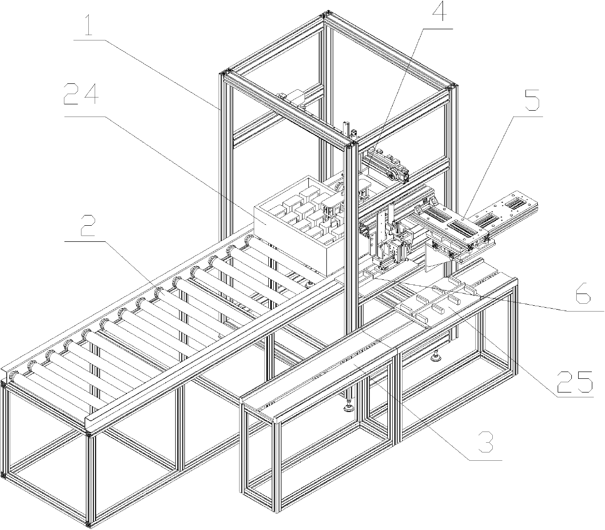 Device for moving electric energy meter between meter case and multi-epitope tooling board