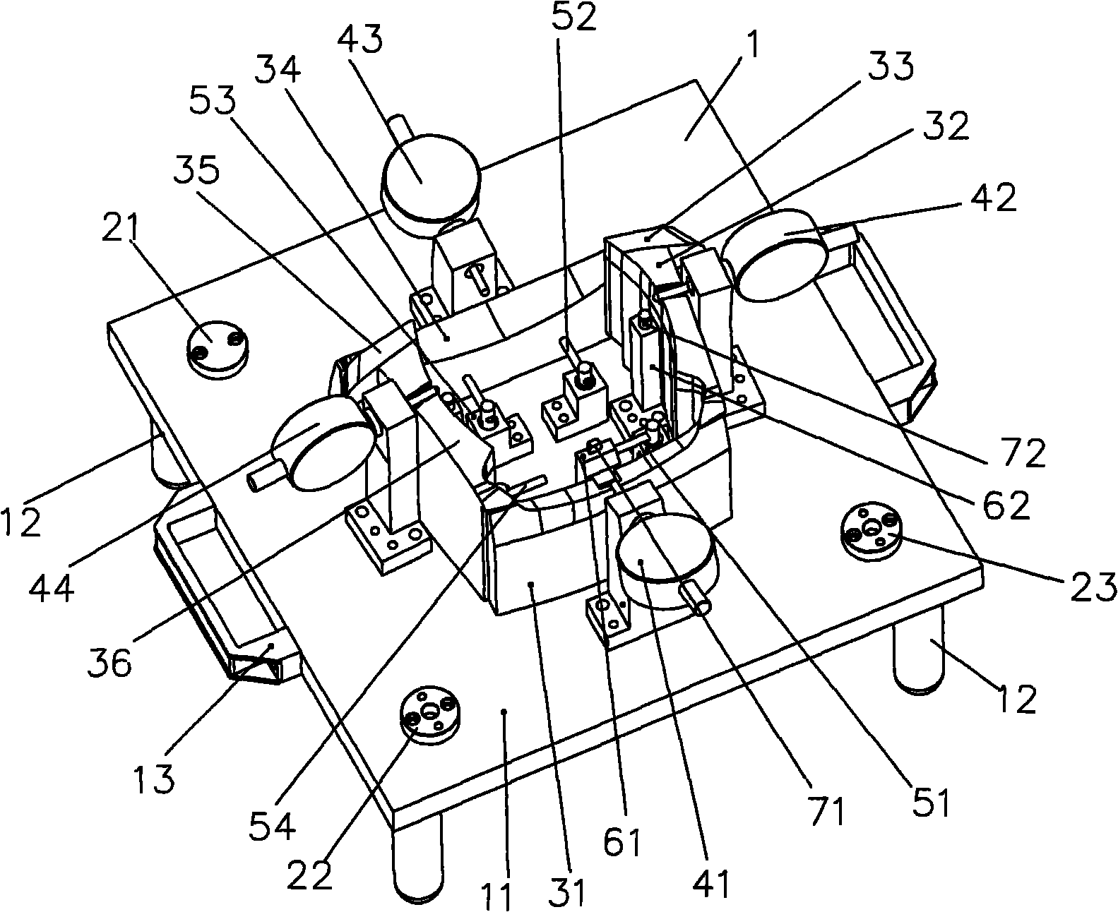 Gap detection device of safety airbag