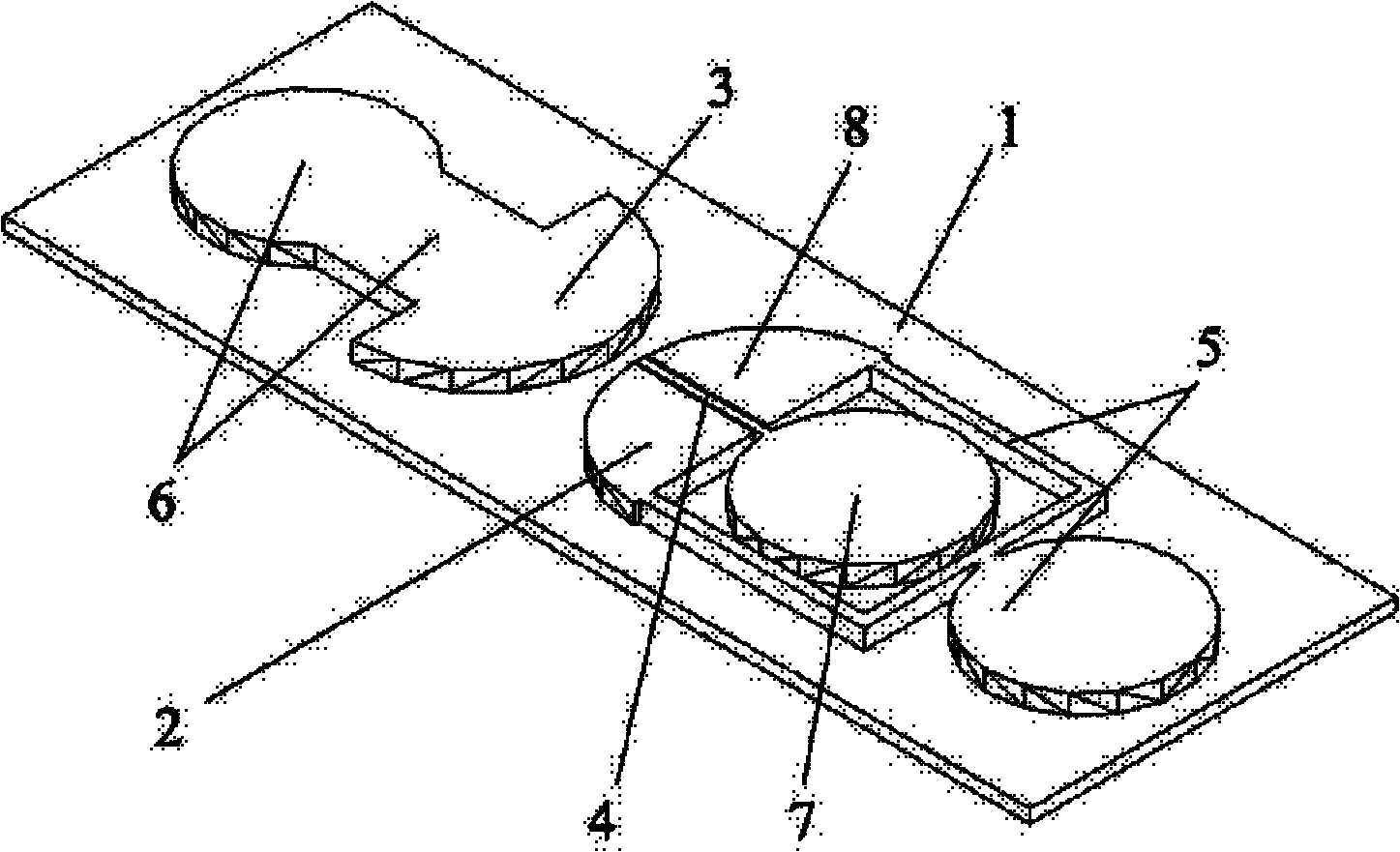 Micro plane-type gas spark gap switch