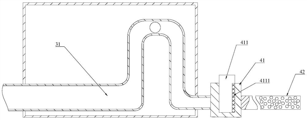 Atya spinipes type bionic cleaning fish tank device